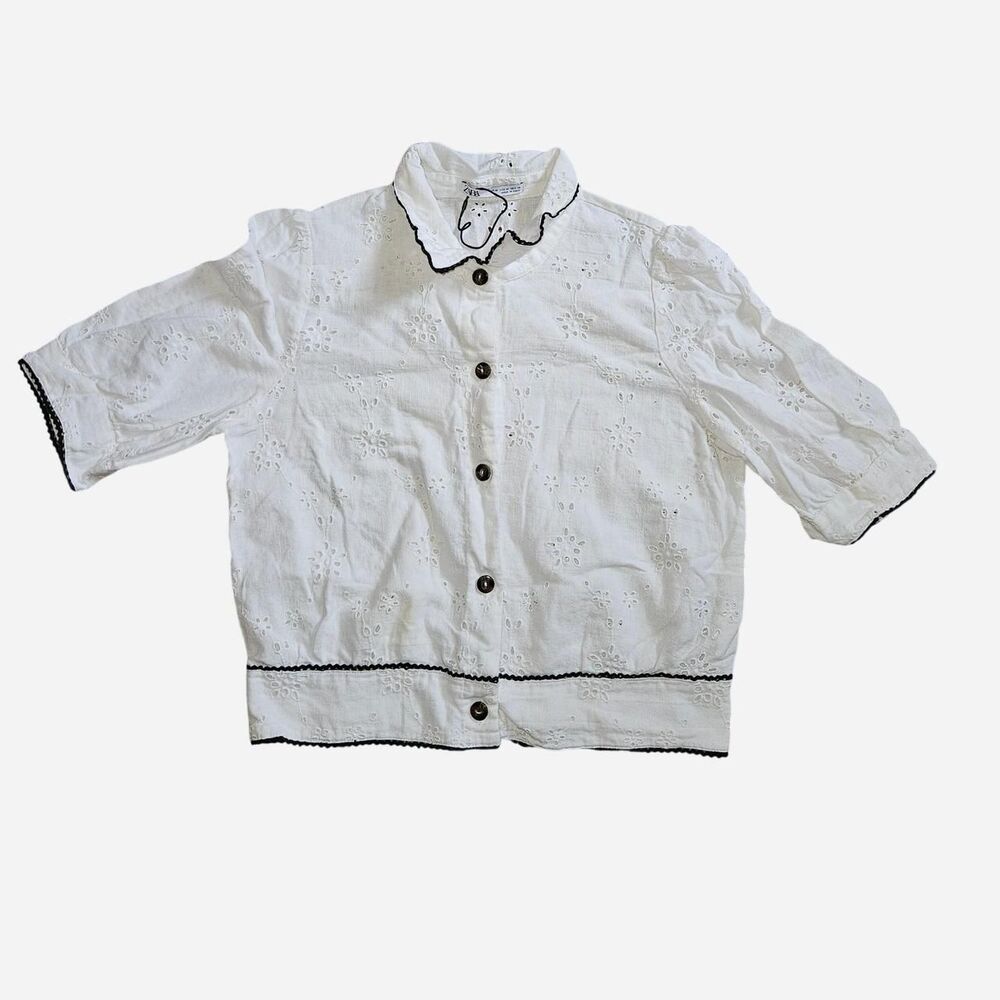 Zara Women's White Blouse